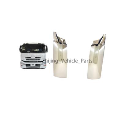 China Japanese Factory Vehicle Danyang Body Parts Truck Truck Body Parts Nissan UD 700 On Trucks Chrome Corner Panel for sale