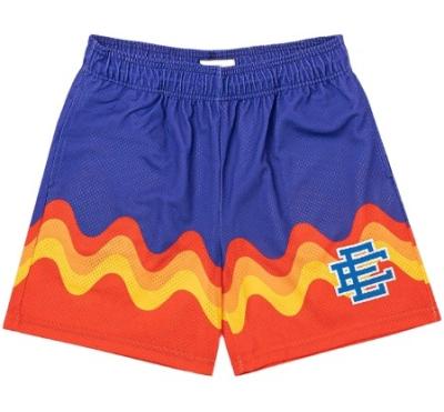 China Wholesale Custom QUICK DRY Logo Polyester Mesh Shorts Sublimation Gym Basketball Shorts 5 Inch Above Knee EE Men Mesh Shorts for sale