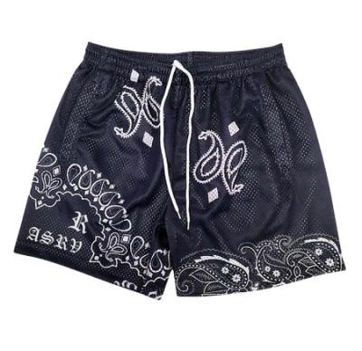 China New Arrival QUICK DRY Custom Logo Polyester Mesh Shorts Gym Basketball Shorts 5 Inch Above Knee EE Men Mesh Shorts for sale