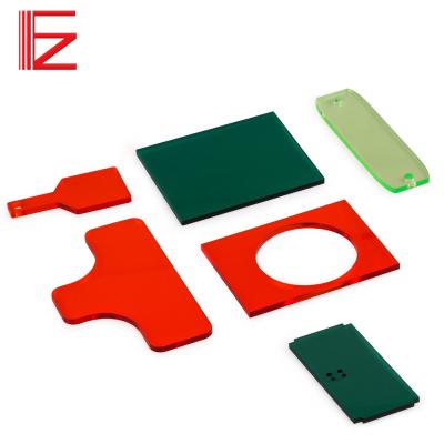 China Industry printing and engraving of different custom shapes and thickness plastic acrylic laser cutting utility laser cutting plastic parts for sale