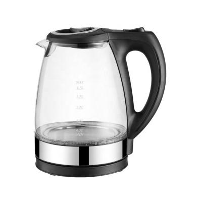 China 360 Degree Glass SpeedBoil Kettle Base 360 ​​Degree Rotating Electric Cordless Tea Kettle Boil-Dry Protection For Home Hotel Kitchen Electric Kettle for sale