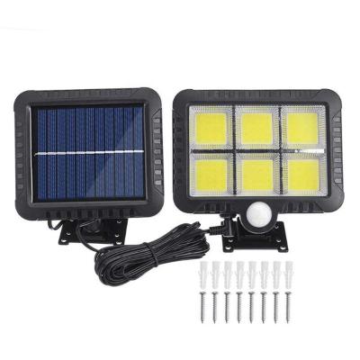 China Waterproof+PIR Motion Sensor Solar Light 56/100cob/led Wireless Waterproof Outdoor Solar Powered Outdoor Wall Light Motion Sensor Solar Lights Security Light Lamps for sale