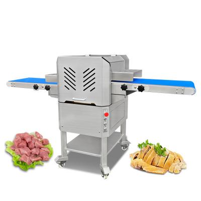 China Food Processing Commercial Meat Processing Equipment Electric Strip Cutting Machine / Meat Cutting Slicing Machine for sale