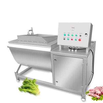 China Multifunctional meat washing machine snack food factory universal fruit and vegetable washing machine for sale