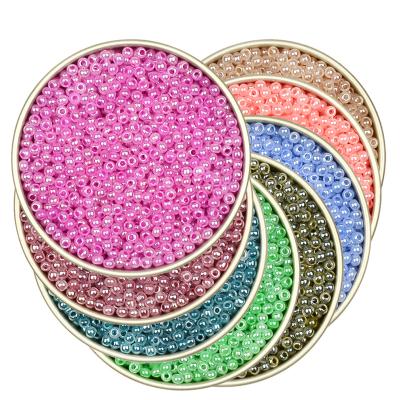 China DIY Wholesale Approx.4000pcs 2mm Ice Cream Color Czech Glass Beads For Jewelry Making Diy Accessories for sale