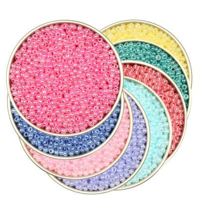 China DIY Wholesale 19 Colors 2mm Cream Color Seed Czech Glass Bead For Jewelry Making Diy for sale