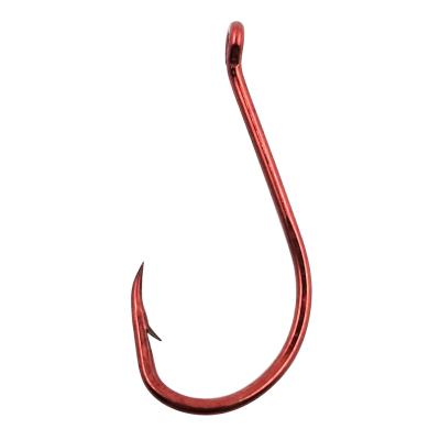 China Carbon Steel Wholesale 1000 Pieces Red Octopus Fishing Hooks, High Carbon Steel Fishhooks Bulk Fishhook for sale