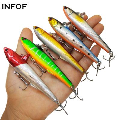 China ABS Plastic Minnow Fishing Lure Wobblers For Pike Fishing Artificial Bait 9cm/14g Pencil Swimbait Hard Bait for sale