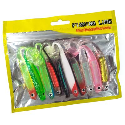 China Soft Fishing Lure Swimbait 10.5cm Minnow 5g Soft Bait Swimmer Silicon Shad SO037 for sale