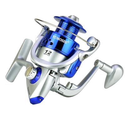 China Free Shipping Super Light Rotating Fishing Reel 5.5:1 Gear Ratio Freshwater Carp Fishing Reel 1000-7000 Series for sale