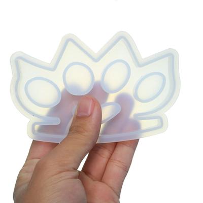 China Viable Resin Self-Defense Key-Chain Mold, Silicone Epoxy Molds for DIY Crafts, Handmade Gifts for sale