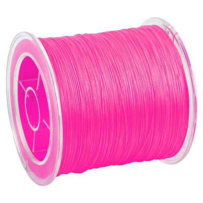 China High-knot strength aba smooth surface biodegradable 8 500m strand braided fishing line heads for sale