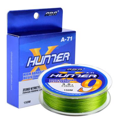 China 8 9 12 multifilament braided fishing line aba length aba fish custom multi strand pe aplet float cue japan 4 for sale