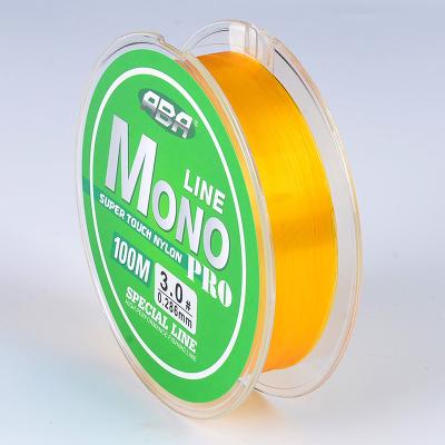 China High tensile super strong durable line Japan fishing line A10 100m aba import and export nylon fishing tackle for sale