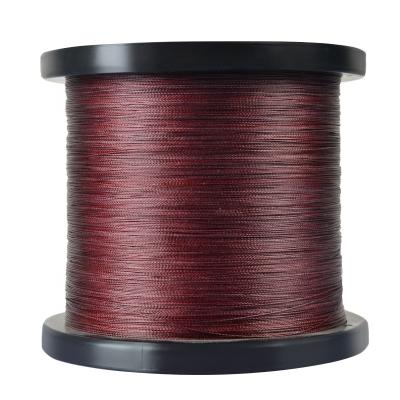 China Fast Fishing Line High-knot Strength Japan Sink Material Feature Best 4X PE Braided Line for sale