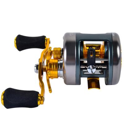 China High Quality Metal Saltwater Casting BB 9+1 Metal Baitcasting Trolling Fishing Reel for sale