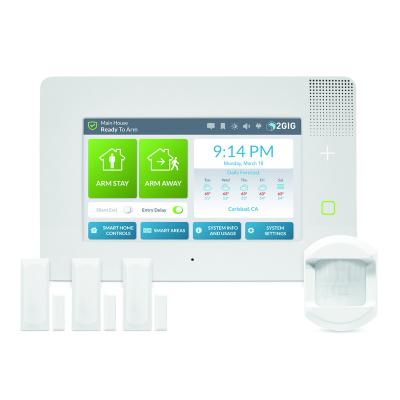 China Original 2GIG Alarm GC3e Remote Control Security and Home Control 3-1 Kits Wireless Smart Home Control Systems 2GIG-GC3e-345-K31 for sale