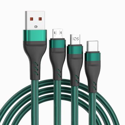 China MP3/MP4 Player High Speed ​​Durable Nylon Braided Android IOS USB A Super Fast Charging Type Long USB-C C Charger Cable Cord For iPhone Samsung for sale