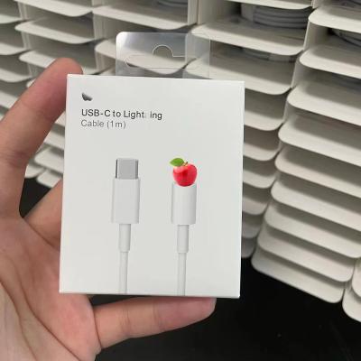 China Wholesale Original Mobile Phone 1m 3ft 2m 6ft PD 20W USB Type C To Power On Fast Charging Sync Charger Cable Attach For Apple iPhone 13 12 11 for sale