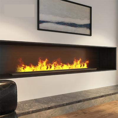 China Hotel 1000mm Indoor LED Steam Electric Fireplace Water Vapor Fireplace Insert for sale