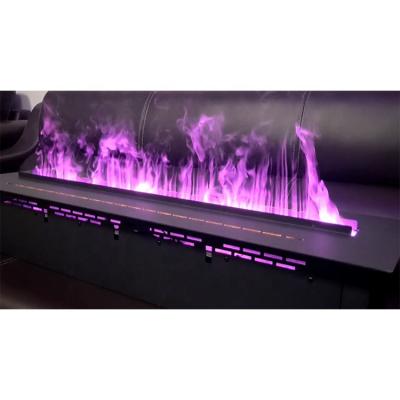 China Modern Hotel Water Vapor Fireplace With 3D Heat Fireplace Remote Control Decorative Water Heater Electric And Steam Fireplace for sale