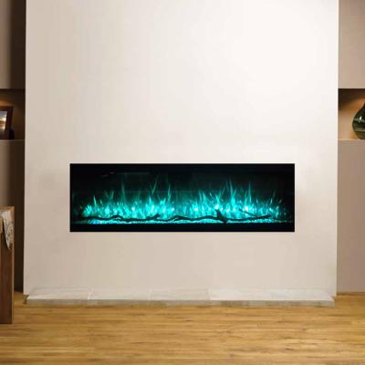 China Modern Hotel Fireplace Insert Heater Decor Flame Chimeneas Electricas Electric With Remote Control Crackle Sound for sale