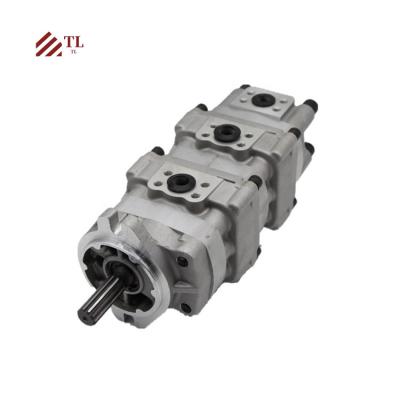 China Excavator Parts Triple Gear Pump Excavator Hydraulic Pump PC30 PC40 PC50 PC6050 370-7601 for sale