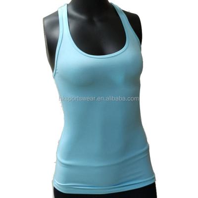 China Antibacterial Women Running And Jogging Top Shirts , Quality Nylon Sports Shirts for sale