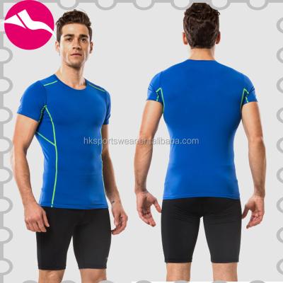 China Mens Antibacterial Custom Sports Top Shirts And Pants, Professional Fitness And Routine Wear for sale