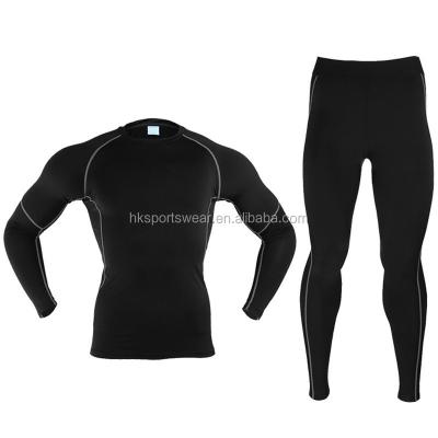 China Antibacterial breathable sports shirts and pants, nylon tops and bottoms for fitness, custom quality sportswear for sale