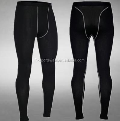 China Men's Antibacterial Sports Compression Pants, Quick Dry Lycra Base Men, Custom Workout Underwear Pants for sale