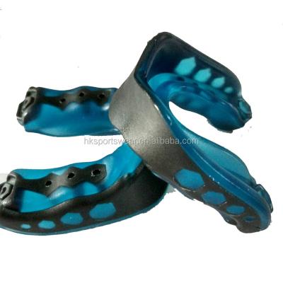 China POE and EVA Silicone Mouth Guard OEM Printed Mouth Guards, Muttahida Majlis-e-Amal Mouthguard, Gel EVA Mouth Guards for Boxing for sale