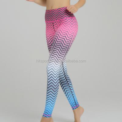 China Antibacterial Quality Sports Leggings Fitness, Sublimated Female Workout And Gym Pants for sale