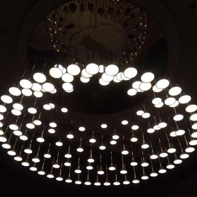 China Luxury Glass Crystal Led Restaurant Modern Professional Custom Project Department Villa Factory Chandelier for sale