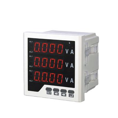 China Multifunction Monitoring Digital Square Smart Monitoring Mini Ampere Volt Meter for sale