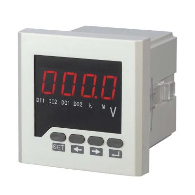 China ABS Single Phase 12V Measuring Digital Panel Voltage Meter Voltmeter Programmable Digital Voltmeter for sale