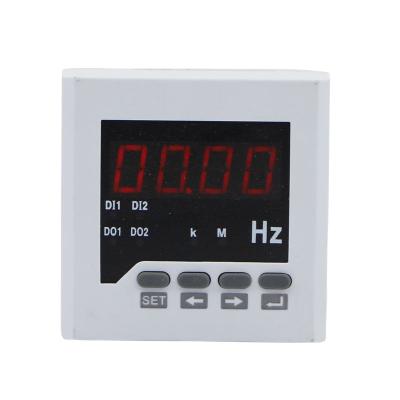 China Industrial Economic Digital Hz Panel Frequency Meter for sale