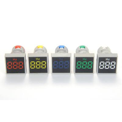 China AD16 22mm Blue LED Digital Display Electricity Frequency Meter 0-99hz AD101-22HZS for sale