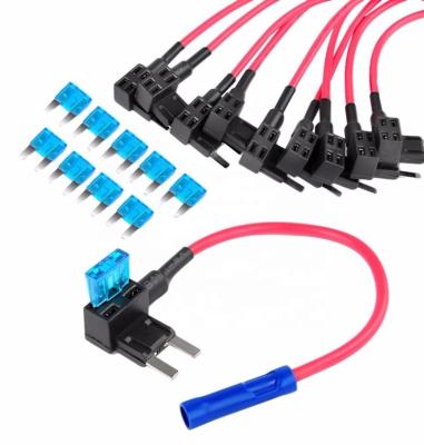 China Mini Add-a-Circuit ADD-A-Circuit Fuse Holder TAP Adapter Fuse Holder Standard Micro Lowprofile ATM ATO for sale