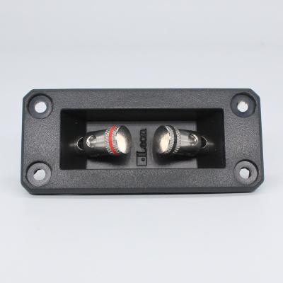 China audio & Square Video Speaker Terminal Cup Around Two Way Speaker Terminal Plate for sale