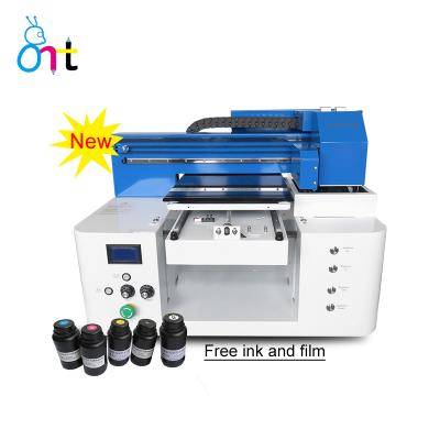 China T-shirts Phone Case 3D Printer Multifunctional UV Ink A3 Printer with XP600 Dual Heads Printing DIY Pictures for sale