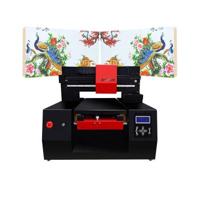 China T Shirts Best Price Wood Printing Machine A3 UV Printer With 6 Color CMYKWW UV Ink for sale