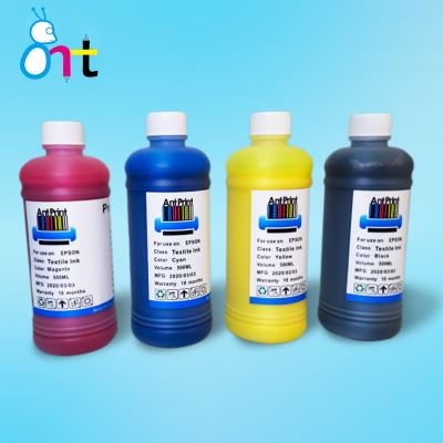 China Garment 5 Colors Textile Ink For DTG Printer Garment Ink For T-shirt Printer Ink For DTF Machine for sale