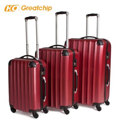 China Fashion Wholesale Ultralight ABS Luggage Bags Carry On Luggage Suitcase Spinner Luggage for sale