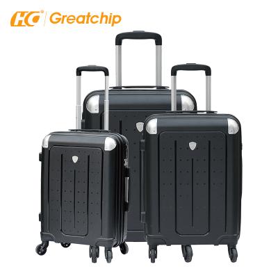 China ABS.PC Custom Tag Trolley Suitcase Hard Shell Luggage Bag PP Cabin Sets Travel Bags Suitcase Luggage for sale