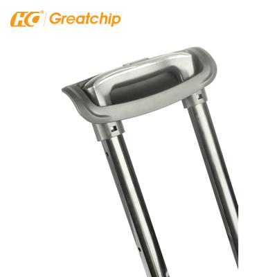 China Durable Aluminum Iron Trolley Handle Telescopic Parts, Luggage Trolley Handle for sale