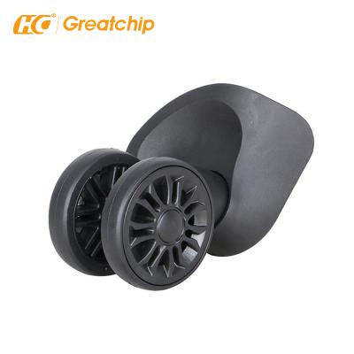 China Eco-friendly Hot Selling Durable PP Replacement Spinner Wheels Luggage Parts for sale