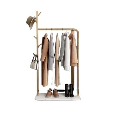 China Free Standing Convertible Marble Desktop Coat Rack Stand Up Coat Rack Assembled Metal Coat Rack Metal Coat Rack for sale