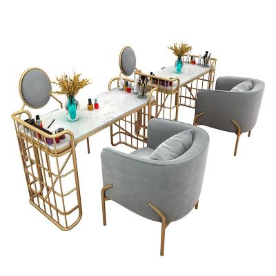 China Modern Commercial Nordic Modern Marble Furniture Beauty Dressing Table Beauty Dressing Table Fashion Makeup Acrylic Table Top for sale