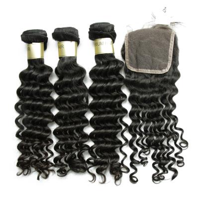 China Wholesale Deep Wave Virgin Cambodian Hair Supplied By XBL International Hair Company for sale